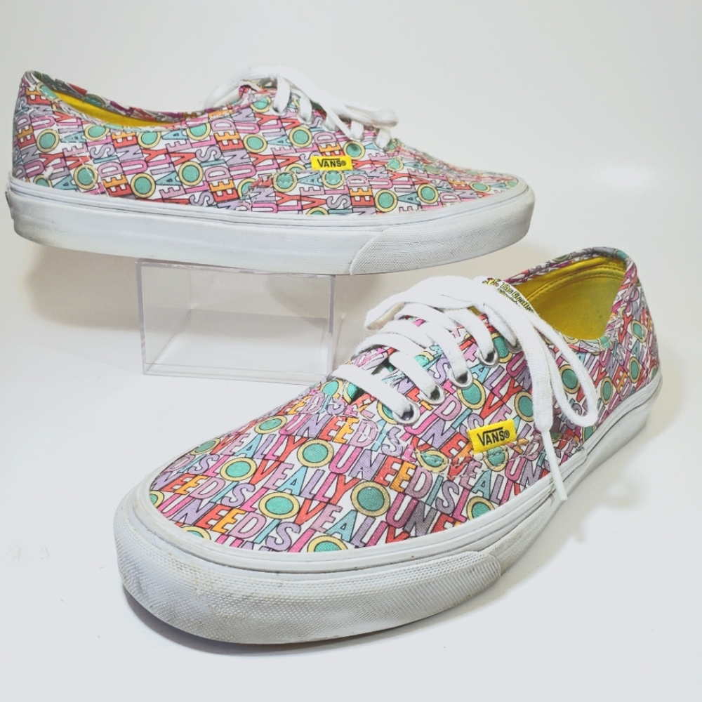 Limited Edition Beatles VANS Yellow Submarine All You Need Is Love Unisex 10.5